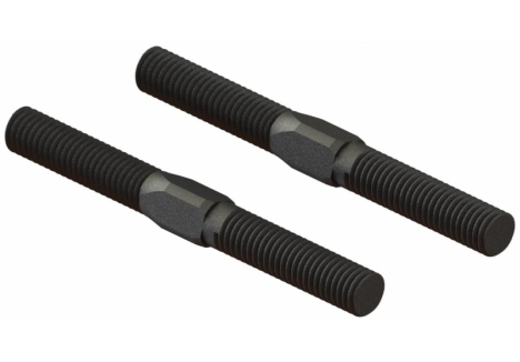 Steel Turnbuckle M5x50mm (Black) (2) - Z-ARA330802