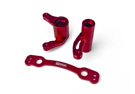 Steering Crank Set Red Alum 6S