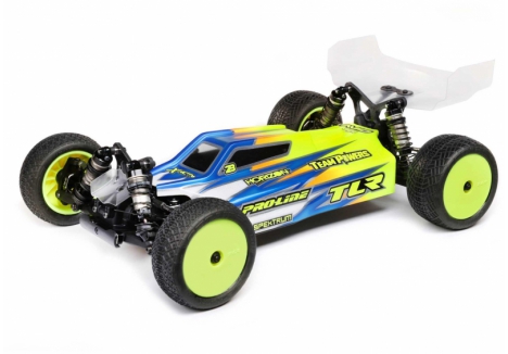 Team Losi Racing 1:10 22X-4 ELITE Electric 4WD Buggy Race Kit with Clear Lightweight Body & Centre Diff – C-TLR0302 - C-TLR03026
