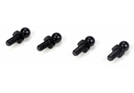 TLR Ball Stud, 4.8mm x 6mm (4): 22 Z-TLR6025
