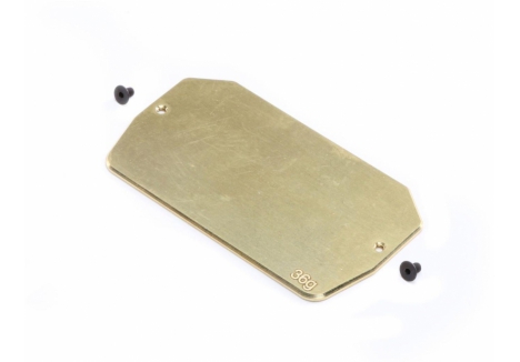 TLR Brass Electronics Mounting Plate, 34g: 22 5.0 Z-TLR331039