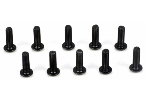 TLR Button Head Screws, M3 x 10mm (10) Z-TLR5903