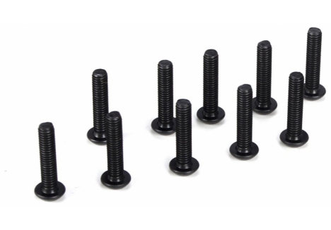 TLR Button Head Screws, M3 x 14mm (10) Z-TLR5910