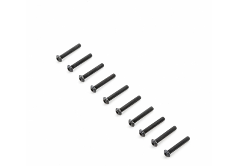 TLR Button Head Screws M4 x 25mm (10) Z-TLR255010