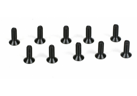 TLR Flathead Screws, M2 x 6mm (10) Z-TLR5960