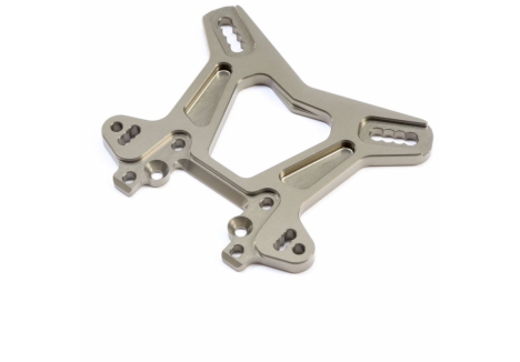 TLR Front Shock Tower, Aluminum: 8X Z-TLR244048