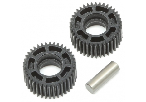 TLR Idler Gear & Shaft, Laydown: 22 4.0 Z-TLR232069