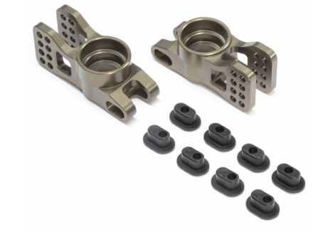 TLR Rear Hub Aluminum: 8IGHT-X Z-TLR344034