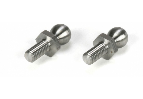 TLR Titanium Ball Stud, 4.8 x 6mm (2) Z-TLR6030