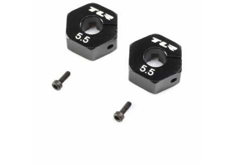 TLR Wheel Hex, 12mm x 5.5mm (2) Z-TLR232114