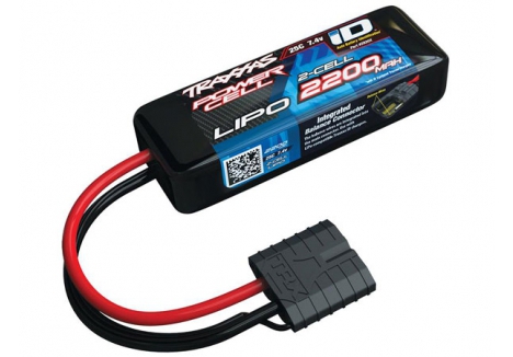 Traxxas 2200mah 7.4v 2-Cell 25C LiPo ID Battery - 1/16 Models TRX2820X