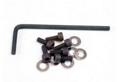 Traxxas 3x8mm Cap Head Screws with Washers and Allen Key TRX1552