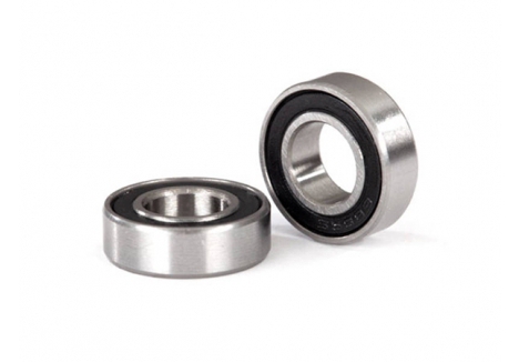 Traxxas Ball bearings, Black rubber sealed (8x16x5mm) (2 pcs) TRX5118A