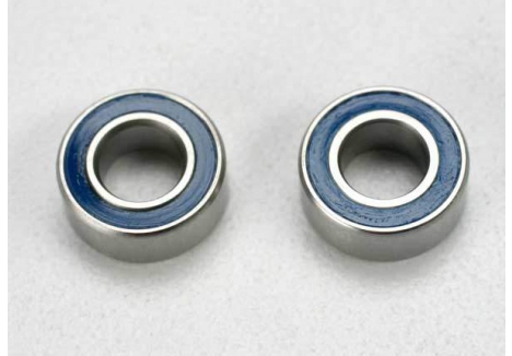 Traxxas Ball bearings, Blue rubber sealed (5x10x4mm) (2 pcs) TRX5115