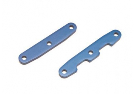 Traxxas Bulkhead, tie bars, Front & Rear, aluminium (Blue-anodised) TRX6823