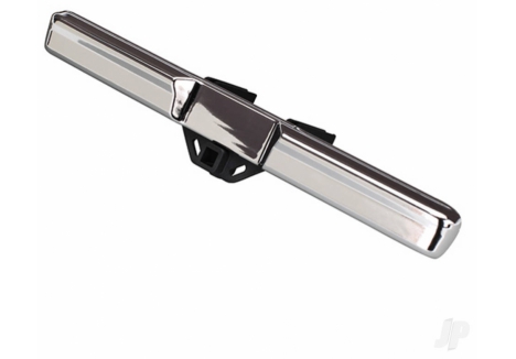 Traxxas Bumper, Rear (Chrome) / bumper mount / 3x10 BCS (2 pcs) TRX8068