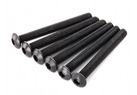 Traxxas Button Head Machine Screws 3x27mm (6) TRX2616