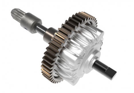 Traxxas Differential kit, centre (complete with steel spur gear) (aluminium carrier) (requires #10757 & #10762) TRX10760R