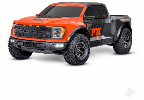 Traxxas Ford Raptor R Ultimate 1:10 Pro Scale 4WD Brushless Electric RTD Replica Truck, FOX2 (+ TQi 2-ch, TSM, VXL-4S, Velineon 540XL, Clipless Body) TRX101177-4-FOX2