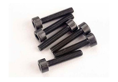 Traxxas Head screws, 3x15mm cap-head machine (hex drive) (6 pcs) (TRX 2.5) TRX2586