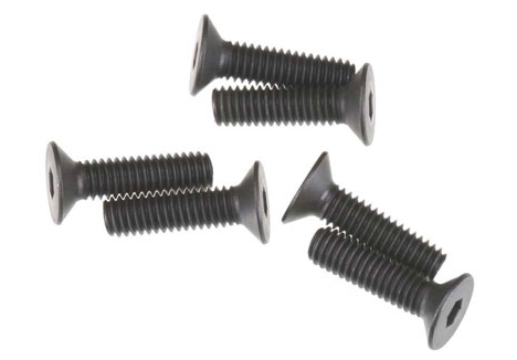Traxxas Head Screws, 4x15mm Countersunk Machine (6) TRX2546