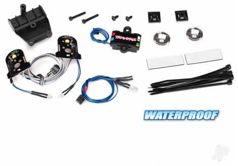 Traxxas LED light Set (contains headlights, tail lights, side marker lights, distribution block (fits #8130 Body, requires #8028 power supply) TRX8039