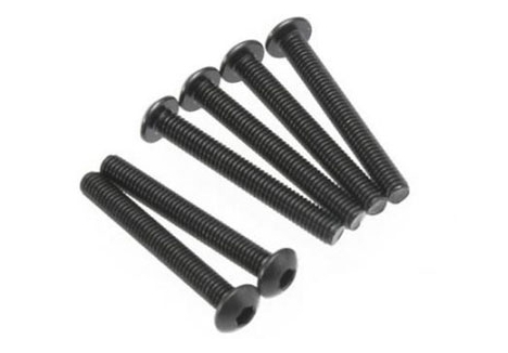 Traxxas Screws, 3x23mm button-head machine (hex drive) (6 pcs) TRX2591