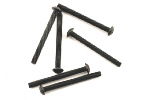 Traxxas Screws, 3x30mm button-head machine (hex drive) (6 pcs) TRX2582
