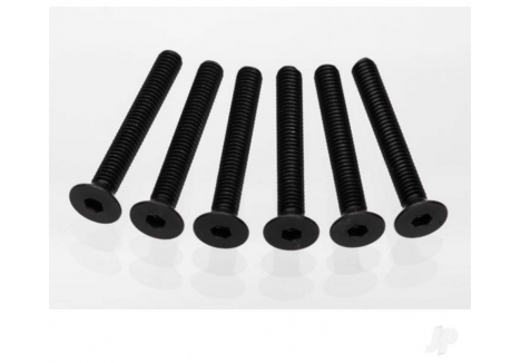 Traxxas Screws, 4x30mm countersunk machine (hex drive) (6 pcs) TRX2533