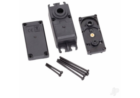 Traxxas Servo case, plastic (top, middle, bottom) / gaskets / hardware (for 2250, 2255 servos) TRX2251
