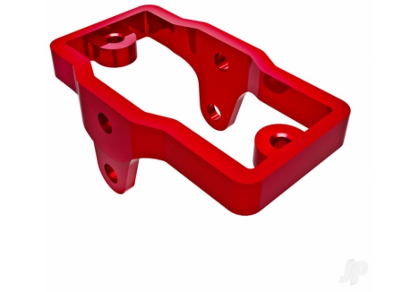 Traxxas Servo mount, 6061-T6 aluminium (Red-anodised) TRX9739-RED