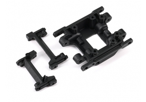 Traxxas Skid plate, Center/ bumper mount, front/ bumper mount, rear TRX9736