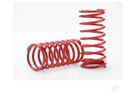 Traxxas Spring, shock (Red) (GTR) (2.0 rate double Black stripe) (1 pair) TRX5941