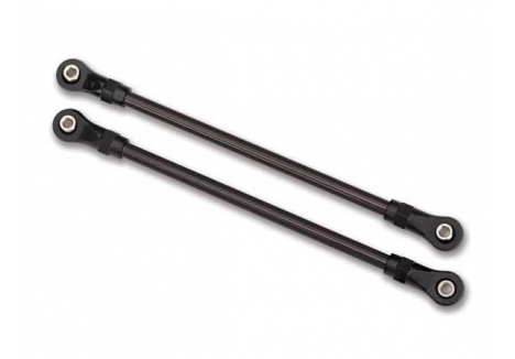 Traxxas Suspension links, Rear lower (2 pcs) (5x115mm, Steel) (assembled with hollow balls) (for use with #8140 TRX-4 Long Arm Lift Kit) TRX8145