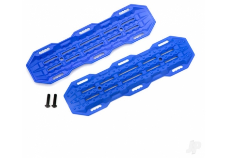 Traxxas Traction boards, Blue / mounting hardware TRX8121X