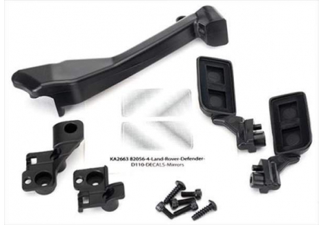 Traxxas TRX-4 Side Mirrors (Left/ Right)/ Snorkel with Mounting Hardware TRX8020